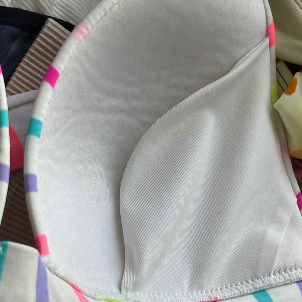 VICTORIA'S SECRET | Striped Halter Swim Top Sz M - Picture 5 of 7